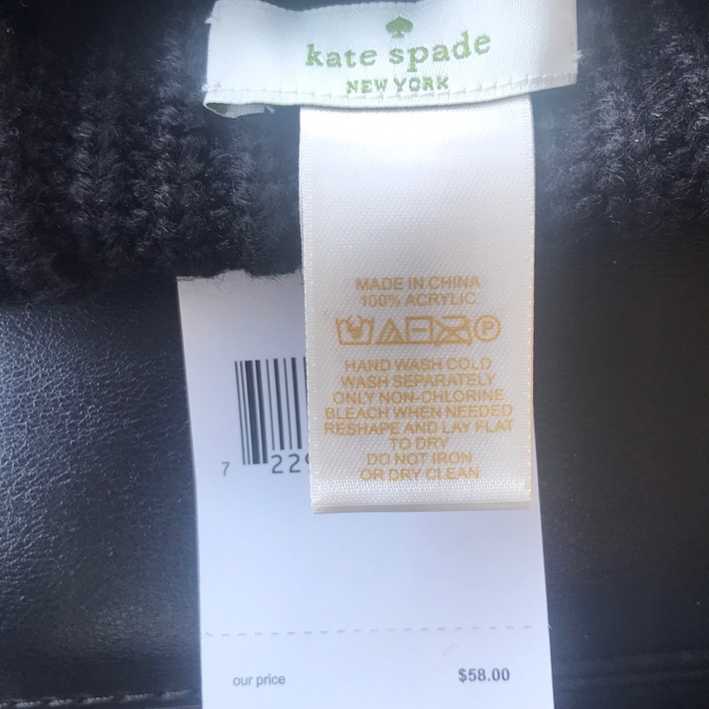 NWT Kate Spade Wink Beanie hat - Picture 3 of 5